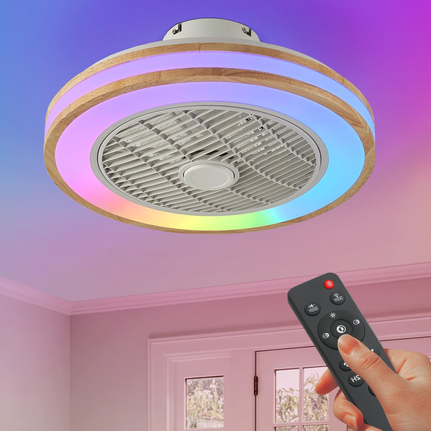 LOKUNM Ventilador de Techo
