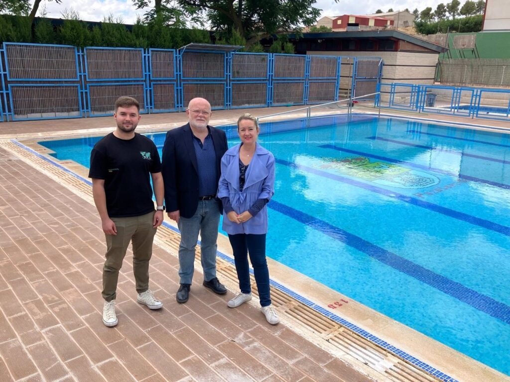 La piscina municipal de Pozo Lorente se renueva con ayuda financi