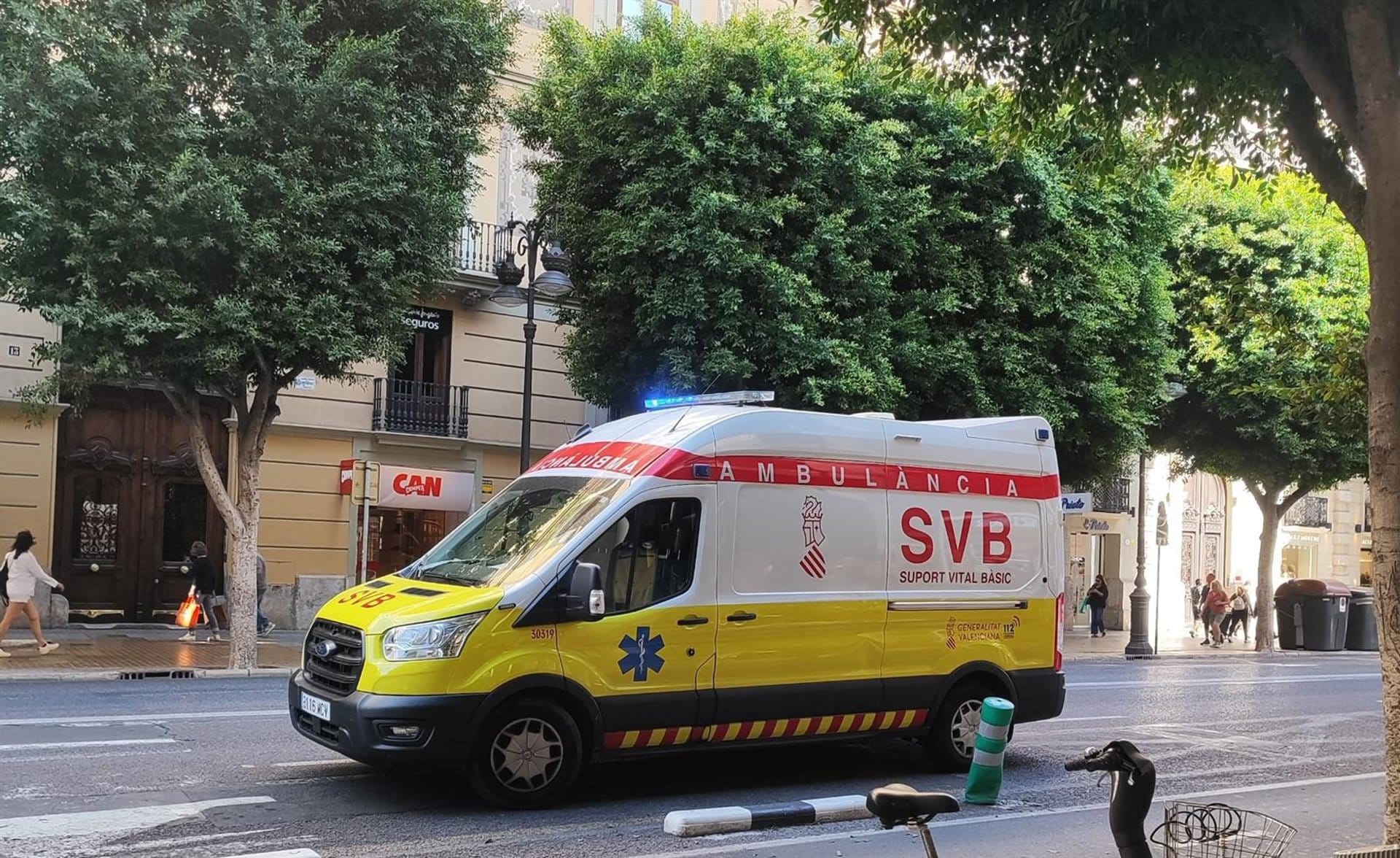 Muere joven años choque entre moto coche Valencia